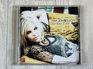 お684　CD アナ・ジョンソン / Ana Johnsson The Way I Am