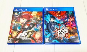 【PS4】2本セット ペルソナ5 ザ・ロイヤル ペルソナ5 スクランブル ザ ファントム ストライカーズ ペルソナ5R