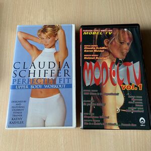 「クローディア・シファーのパーフェクトリー・フィット VOLUME1」「MODEL TV(1)」1996年スーパーモデルやデザイナー出演、VHSビデオ2巻で