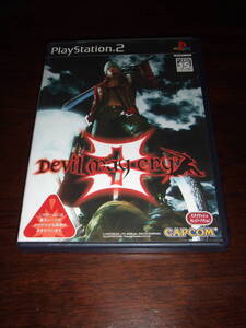 PS2ソフト「デビル・メイ・クライ3」 本体・取説・ケース中古品
