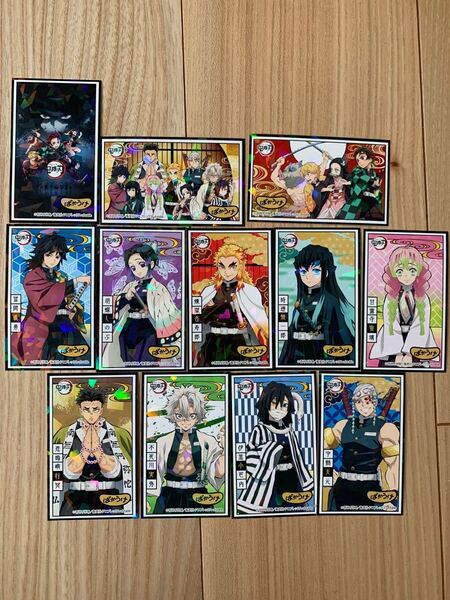 鬼滅の刃 ばかうけキラキラシール ステッカー キャラクターシール
