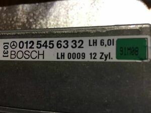 W140 LH LHユニット コンピューター 0125456332 BOSCH 0280001518 S600