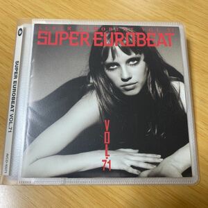 【美品】CD Super Eurobeat Vol.71 スーパー ユーロビート avex trax