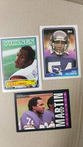 NFLカード　MINNESOTA VIKINGS / DL,LB 色々12種 Aa TOPPS　バイキングス