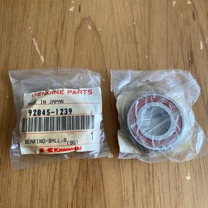  new goods! Kawasaki KDX220 genuine products bearing 2 piece SET! 92045-1239 KDX wheel 