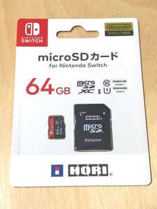microSDカード for Nintendo Switch 64GB NSW-046