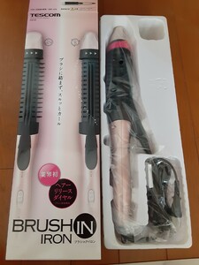 ブラシヘアアイロン 未使用