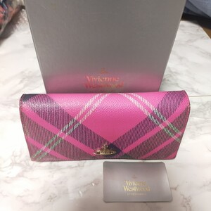 Vivienne Westwood ヴィヴィアンウエストウッド 長財布 ウォレット 小銭入れ有り ラウンドファスナー
