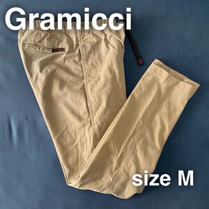 Gramicci グラミチ クライミングパンツ M ベージュ アウトドア ベルト キャンプ 登山 フェス コットンパンツ