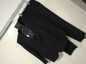 kkyj5227 ■ GINZA Yamagataya PMXI ■ 銀座 山形屋 フォーマル スーツ シングル 黒 ブラック Mサイズくらい