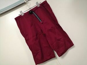 kkyj5228 # THE SHOP TK MIXPICE # Takeo Kikuchi shorts short pants bottoms belt attaching cotton red ... color M