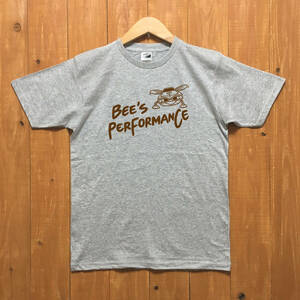■ BEE'S PERFORMANCE Tシャツ■Lサイズ（グレ－xブラウン）DODGE BEE MOPAR　ダッジ　MOPAR　アメリカアメ車
