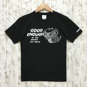 ■GOOD ENOUGH Tシャツ■Lサイズ（ブラックxホワイト）アメ車　アメリカ　フォード　マスタング FORD MUSTANG