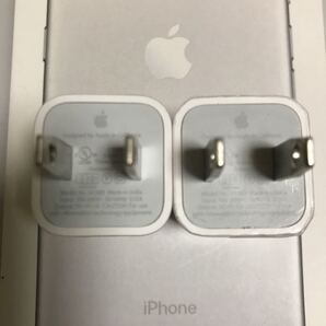 USB電源アダプタ アップル純正品2個セット