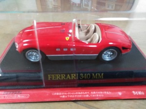 フェラーリ　３４０MM　1/43　アシェット　新品　未開封　FERRARI　Hachette　