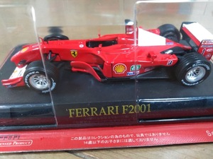 フェラーリ F2001 F1 アシェット 1/43 新品 未開封 FERRARI Hachette　ミハエルシューマッハ