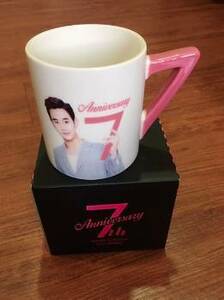 Kim Soohyun Caffe Cafe Cafe Vene 7th Anniversary Limited кружка [Pink]