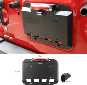 Держатель задних T-Turns Plate Jeplan JK JL 2007-Excellent с 20-летним Lled! Эффект профилактики столкновения задней части на следующем автомобиле также превосходен!
