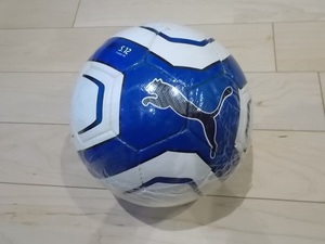 Неиспользованный * Puma Puma Soccer Ball № 4 Ball Royal Blue/Black/White 081872-03