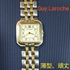 ★Guy.Larocheブランド高級薄型 腕時計(シリアルNo.3243162) ギラロッシュ正規品