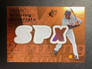 David Ortiz ＜ 2007 Upper Deck SPx Winning Materials ＞ 25枚限定ジャージカード