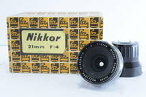 ★実用品★ ニコン NIKON NIKKOR-O 2.1ｃｍ 21ｍｍ Ｆ4 単焦点 広角レンズ ＃5415_画像1