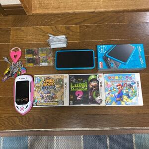 Newニンテンドー2DS LL ブラック×ターコイズ ソフトその他