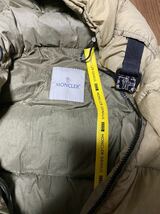 MONCLER モンクレール ダウンジャケット サイズ1 GENIUS 1017 ALYX ALMONDメンズ ジーニアス 206ベージュ Travis Scott トラビススコット着_画像4