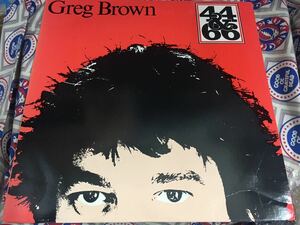 Greg Brown★中古LP/USオリジナル盤「グレッグ・ブラウン～44＆66」