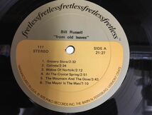 Bill Russell★中古LP/USオリジナル盤「ビル・ラッセル～From Old Leaves」_画像3