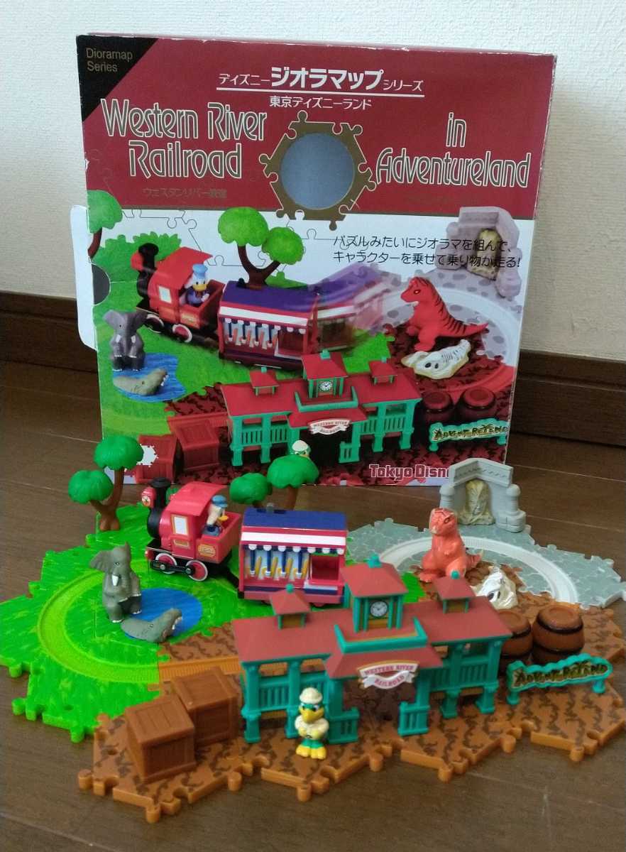 引き出物 東京Disney Land 20周年記念ジオラママップセット fawe.org