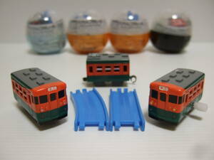 [*165 series Tokai type express train 4 both ].........! car . row car . line ... block compilation [ Capsule Plarail ]