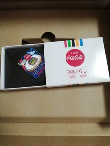 新品　コカコーラ　東京オリンピック2020　ピンバッジ　オリンピックスタジアム　缶バッジ？