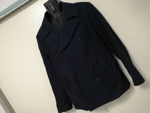 kkaa1827 ■ relume JOURNAL STANDARD ■ ジャーナルスタンダード レリューム ピーコート Pコート アウター ウール混 紺 ネイビー M