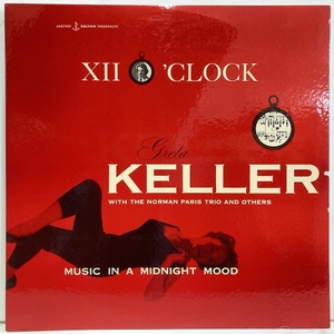 ●即決VOCAL LP Greta Keller / XII O'Clock Music In A Midnight Mood グレタ・ケラー 31030 オリジナル Mono CoatCvr 