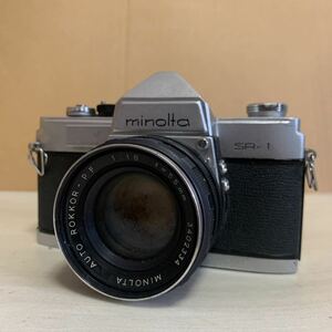 Minolta SR -1 Minolta SLR -камера пленка камера не подтверждена 3177