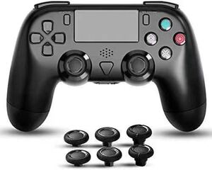 新品 PS4専用 ワイヤレスコントーローラー (黒)