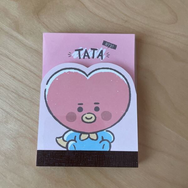 BT21 ダイカットミニミニメモ TATA タタ BTS メモ帳 防弾少年団
