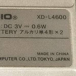 1円～ CASIO エクスワード 電子辞書 XD-L4600 通電OK 動作品 カシオ EX-word 48879の画像5