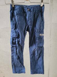 USED TOMMY HILFIGER* Tommy Hilfiger * child clothes cargo pants size 104 blue 