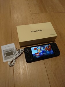新品 powkiddy RGB10MAX 128GB エミュレーターゲーム機 レトロゲーム ニンテンドースイッチより楽しめるかも