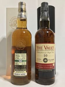 ボトラーズ ウイスキー ヴォルト ダルユーイン10年&ダンカンテーラー ダルユーイン12年 2本セット