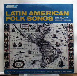 【UK盤LP】GRAN ORQUESTA DE ESTUDIO★LATIN AMERICAN FOLK SONGS