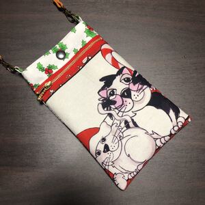 スマホポーチ ハンドメイド ロラライハリス