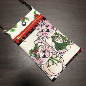 スマホポーチ ハンドメイド ロラライハリス