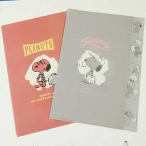 Snoopy clear file 2 sheets