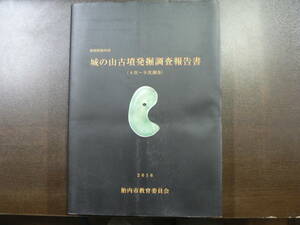 発掘調査報告書 城の山古墳発掘調査報告書 4次～9次調査/新潟県胎内市 2016 日本海沿岸最北の前期古墳