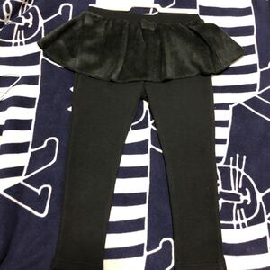 ユニクロ ボアスカートパンツ フリルパンツ ズボン パンツ