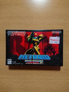 【GBA 新品☆未開封】メトロイドゼロミッション / ゲームボーイアドバンス