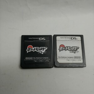 DSセット ポケットモンスター ホワイト+ブラック ソフトのみポケットモンスターホワイト ポケットモンスターブラックホワイト